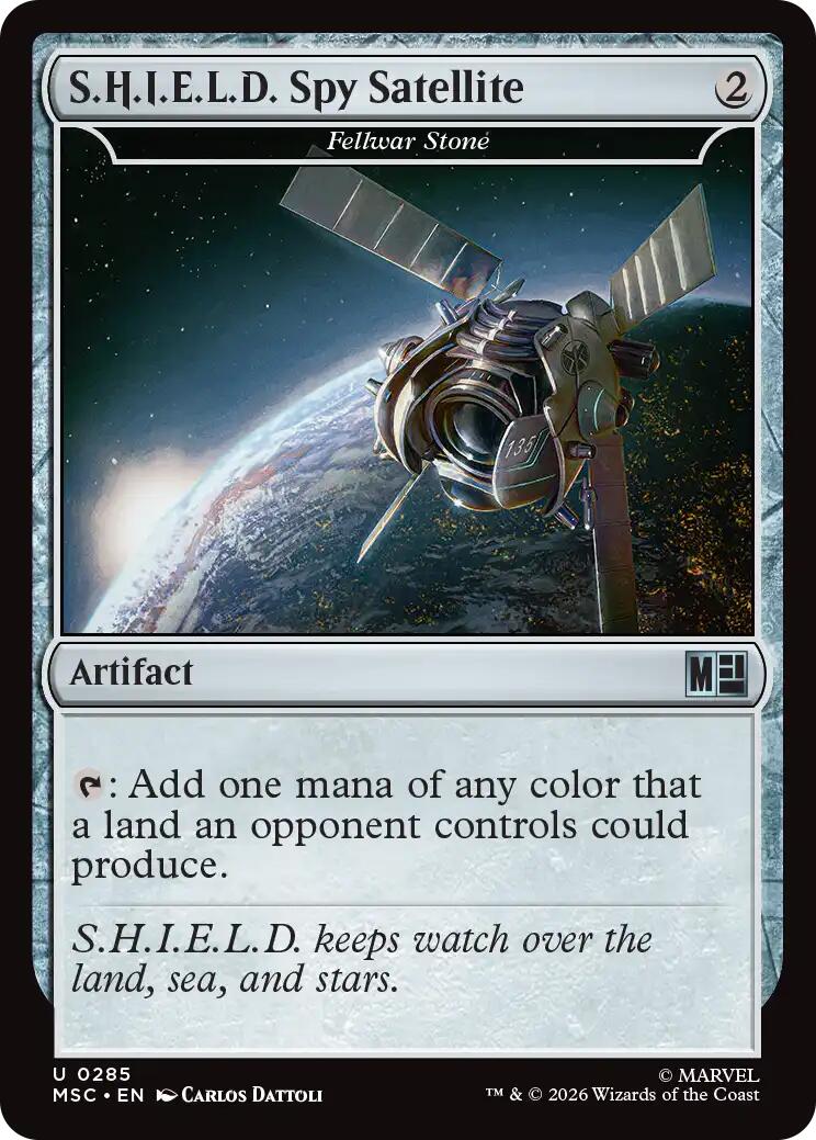 S.H.I.E.L.D. Spy Satellite - Fellwar Stone [Marvel Super Heroes Commander] | Gate City Games LLC
