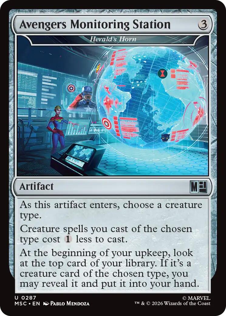 Avengers Monitoring Station - Herald's Horn [Marvel Super Heroes Commander] | Gate City Games LLC