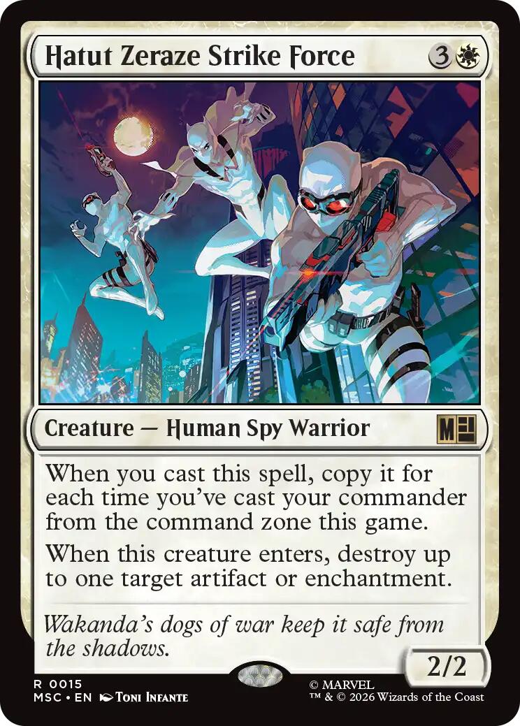 Hatut Zeraze Strike Force (Surge Foil) [Marvel Super Heroes Commander] | Gate City Games LLC
