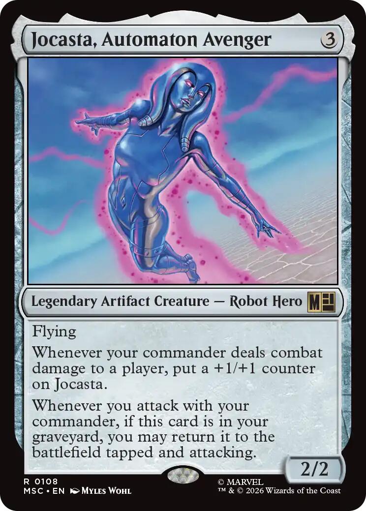 Jocasta, Automaton Avenger (Surge Foil) [Marvel Super Heroes Commander] | Gate City Games LLC