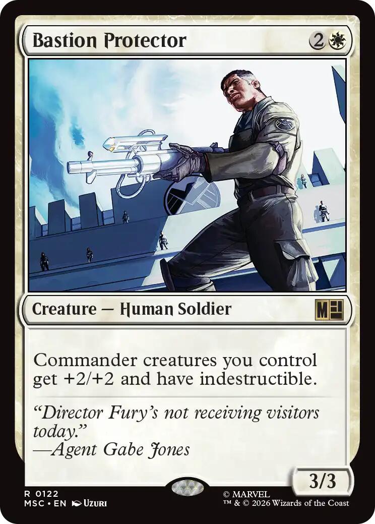 Bastion Protector (Surge Foil) [Marvel Super Heroes Commander] | Gate City Games LLC