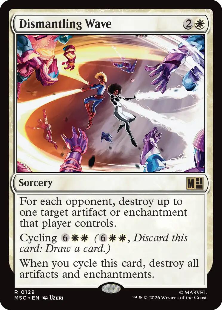 Dismantling Wave (Surge Foil) [Marvel Super Heroes Commander] | Gate City Games LLC
