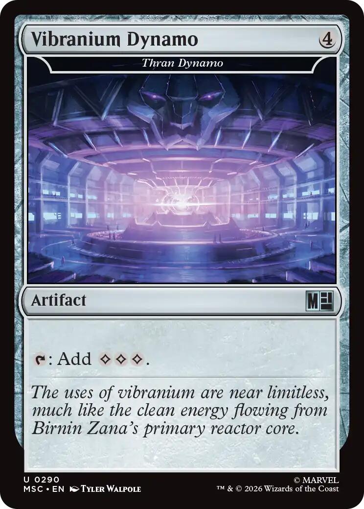 Vibranium Dynamo - Thran Dynamo (Surge Foil) [Marvel Super Heroes Commander] | Gate City Games LLC