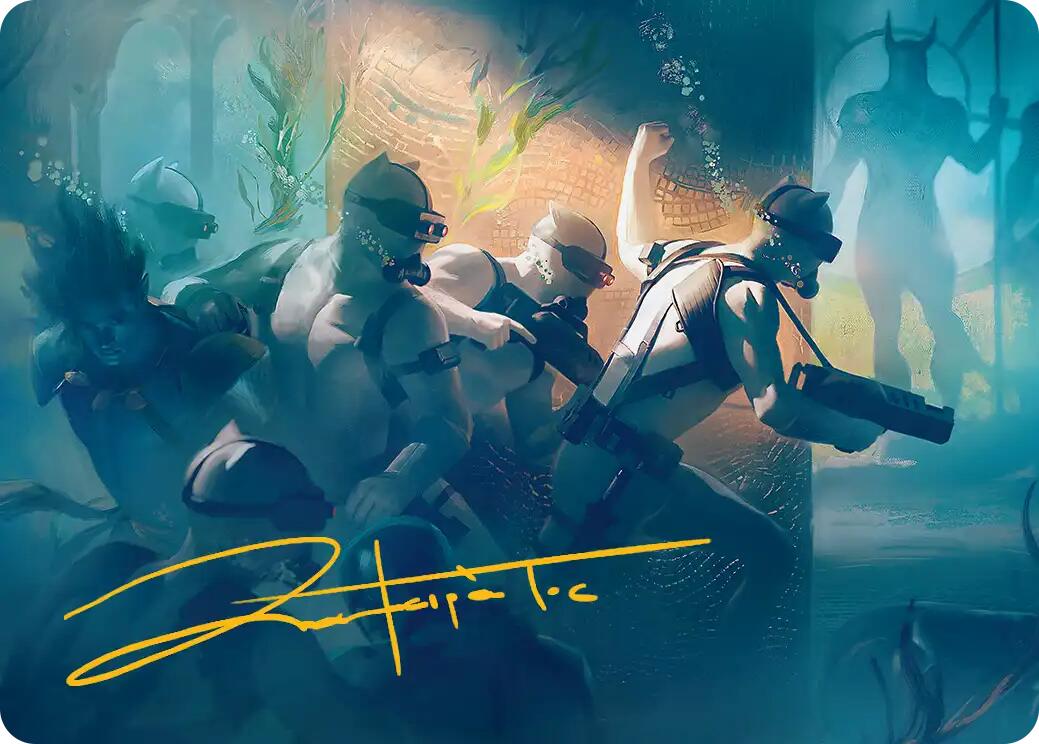Martial Coup Art Card (Gold-Stamped Signature) [Marvel Super Heroes Art Series] | Gate City Games LLC