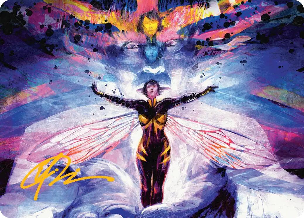 Pym Particles Art Card (Gold-Stamped Signature) [Marvel Super Heroes Art Series] | Gate City Games LLC