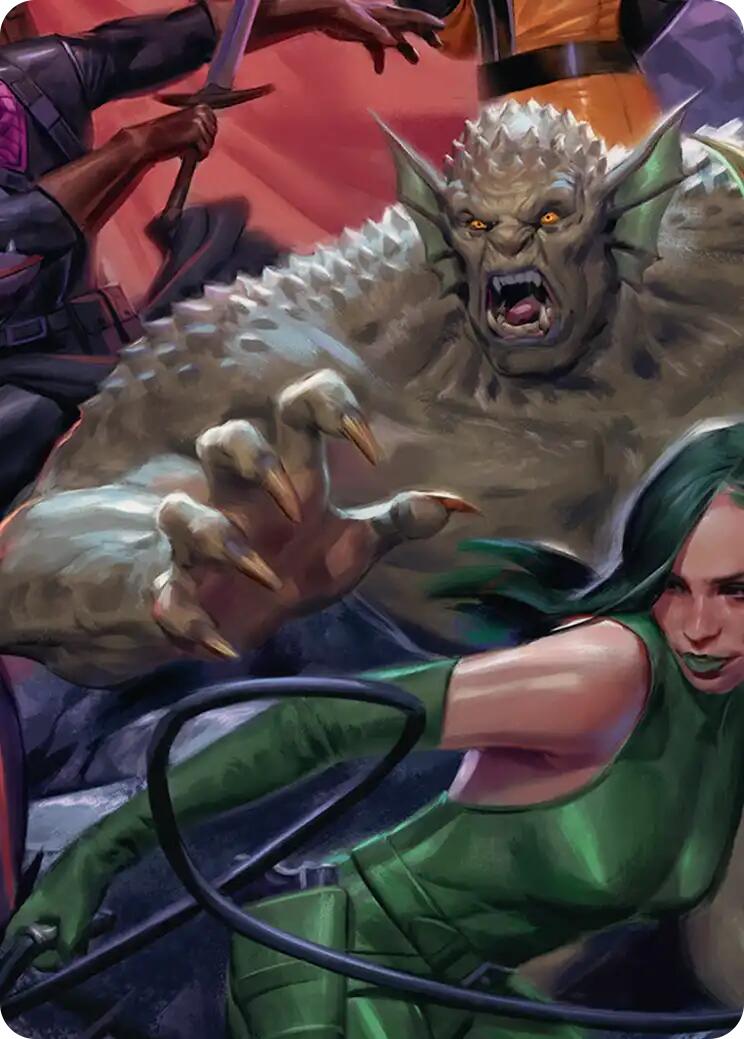 Abomination, Irradiated Brute Art Card [Marvel Super Heroes Art Series] | Gate City Games LLC