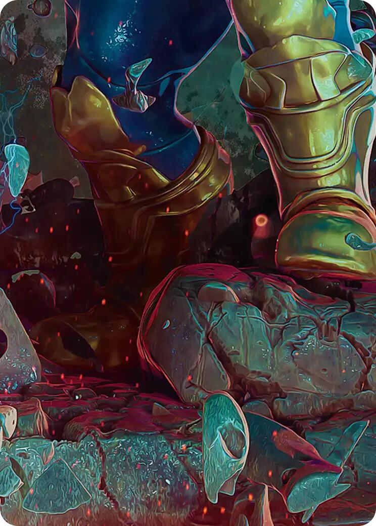 Thanos, the Mad Titan Art Card (8/9) [Marvel Super Heroes Art Series] | Gate City Games LLC