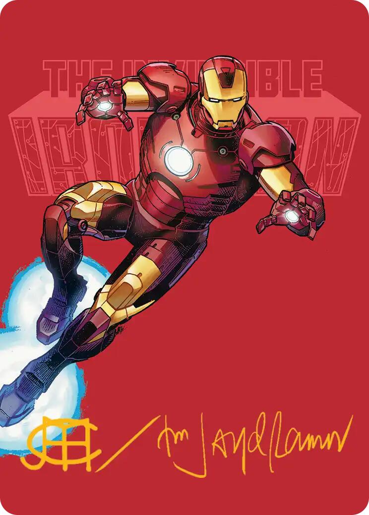 The Invincible Iron Man Art Card (Gold-Stamped Signature) [Marvel Super Heroes Art Series] | Gate City Games LLC