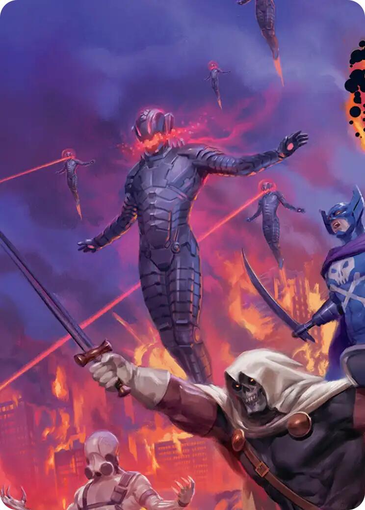 Ultron, Machine Overlord Art Card [Marvel Super Heroes Art Series] | Gate City Games LLC