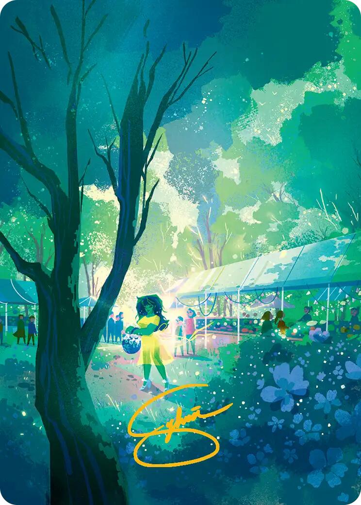 Forest Art Card (Gold-Stamped Signature) [Marvel Super Heroes Art Series] | Gate City Games LLC