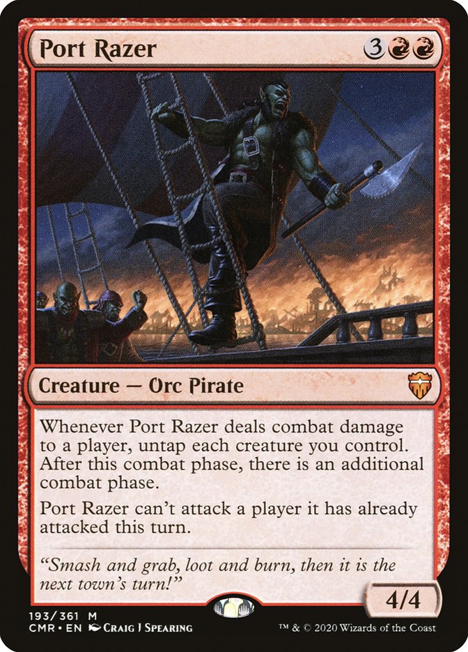 Port Razer [Commander Legends] | Gate City Games LLC