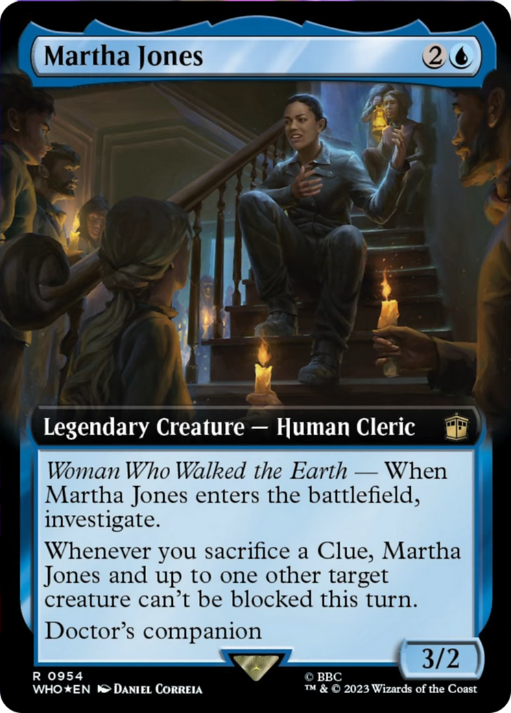 Martha Jones (Extended Art) (Surge Foil) [Doctor Who] | Gate City Games LLC