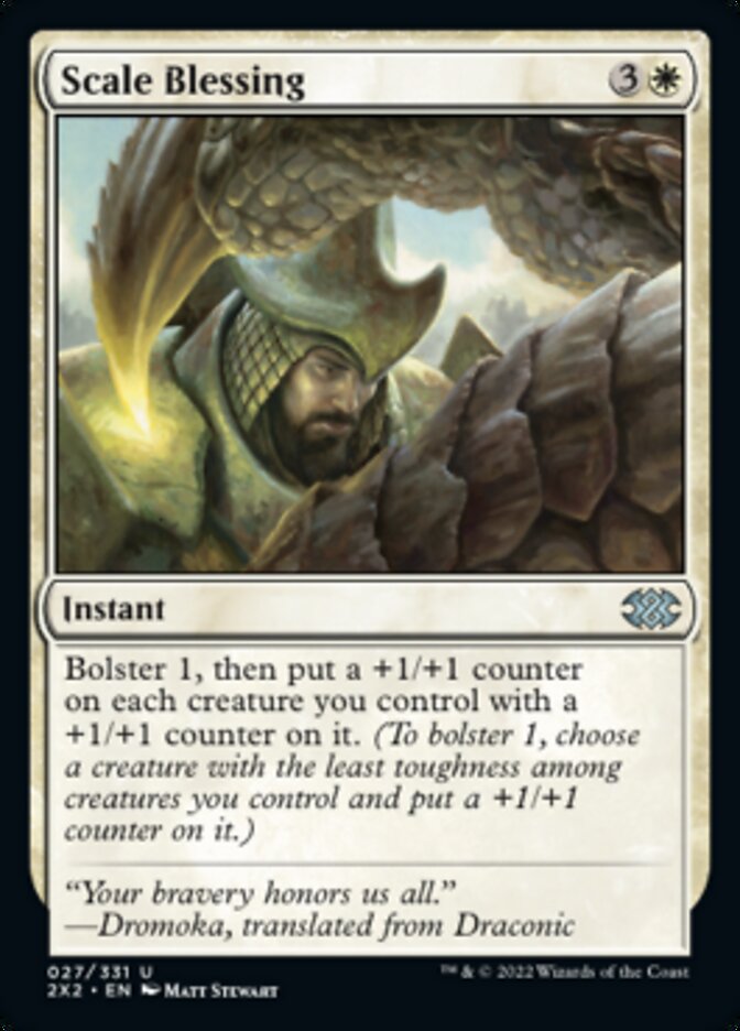 Scale Blessing [Double Masters 2022] | Gate City Games LLC