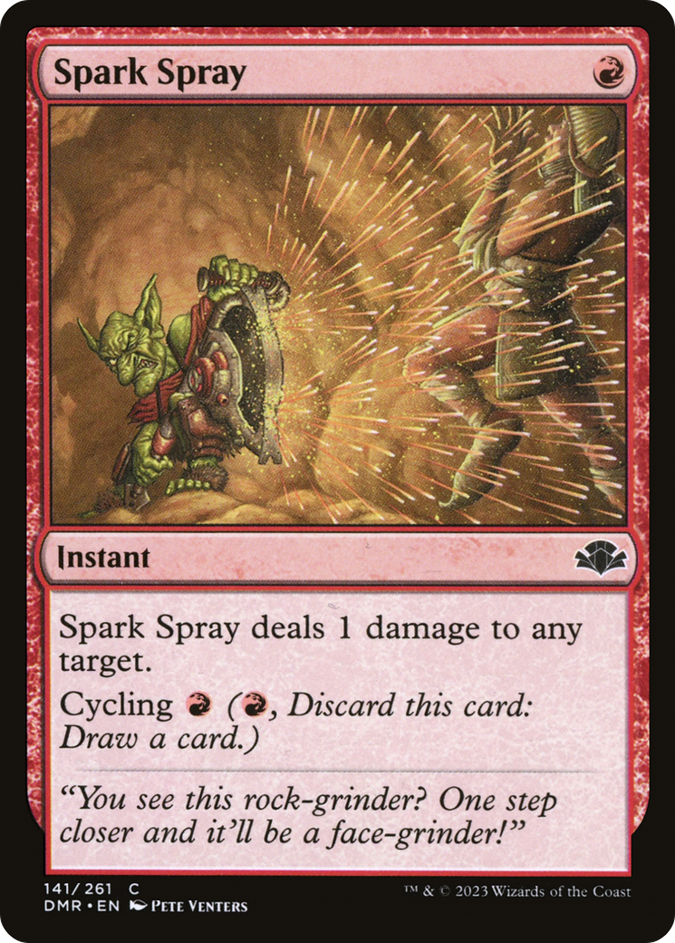 Spark Spray [Dominaria Remastered] | Gate City Games LLC