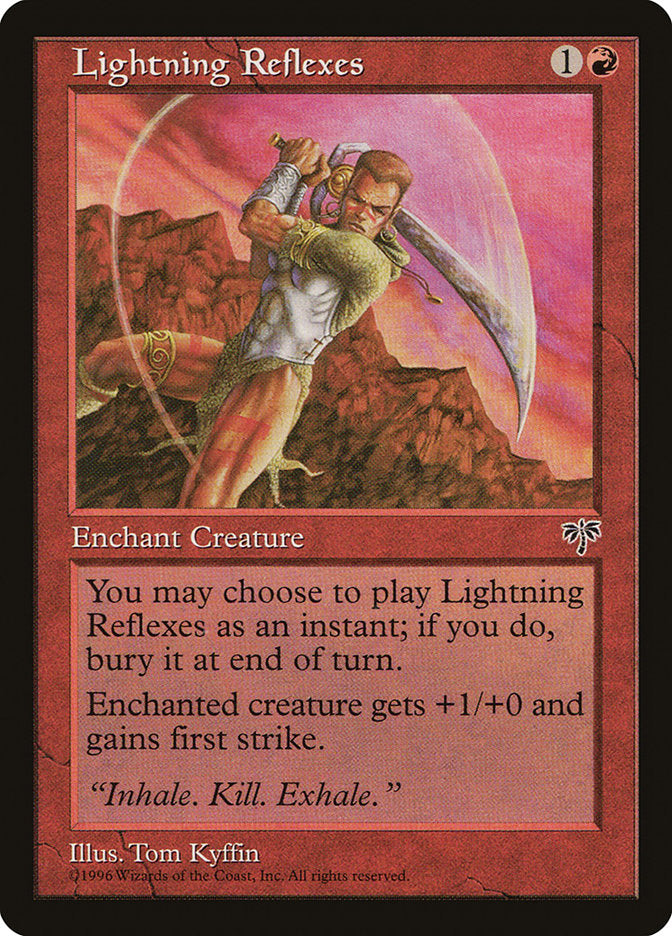 Lightning Reflexes [Mirage] | Gate City Games LLC