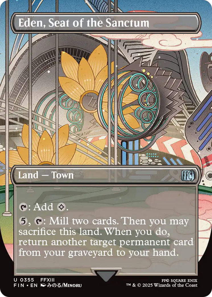 Eden, Seat of the Sanctum (Borderless) [FINAL FANTASY] | Gate City Games LLC