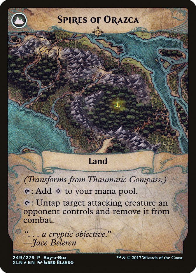 Thaumatic Compass // Spires of Orazca (Buy-A-Box) [Ixalan Treasure Chest] | Gate City Games LLC