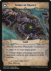 Thaumatic Compass // Spires of Orazca (Buy-A-Box) [Ixalan Treasure Chest] | Gate City Games LLC