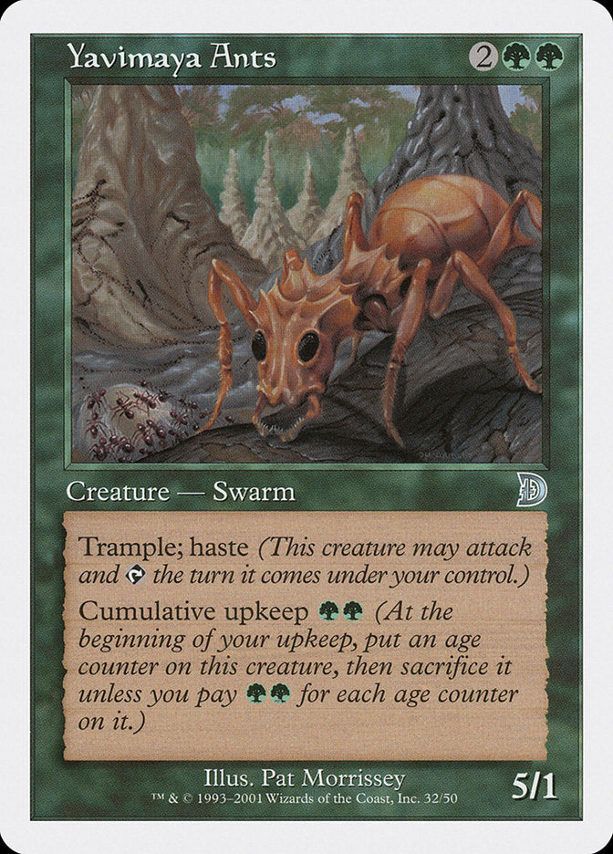 Yavimaya Ants [Deckmasters] | Gate City Games LLC