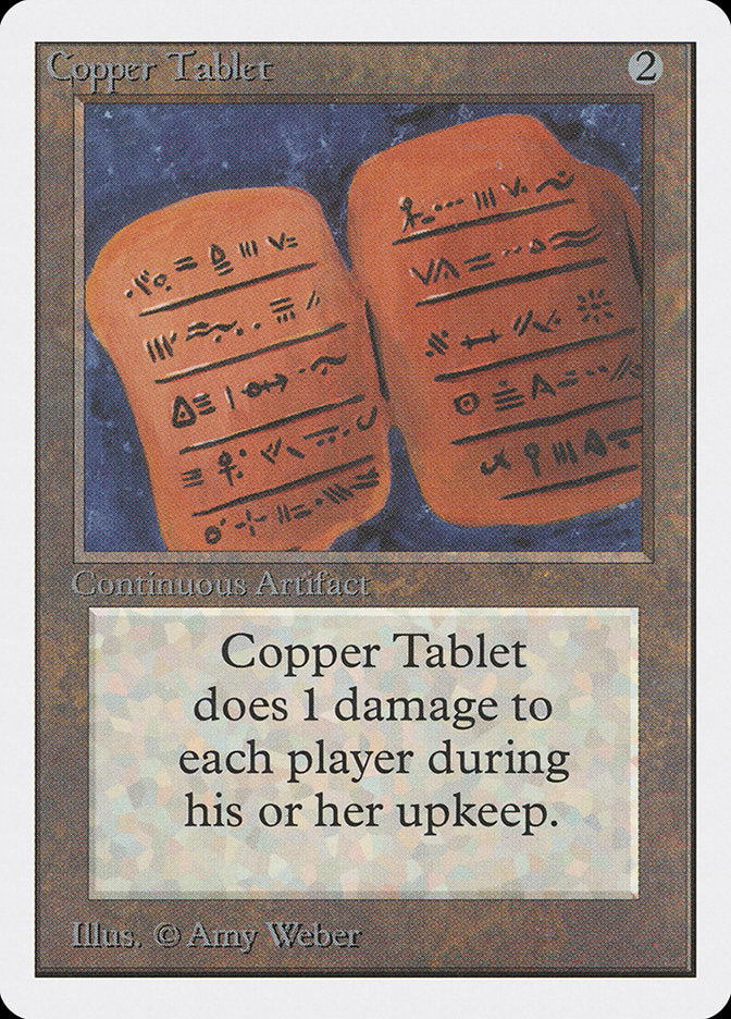 Copper Tablet [Unlimited Edition] | Gate City Games LLC