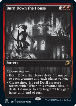 Burn Down the House [Innistrad: Double Feature] | Gate City Games LLC
