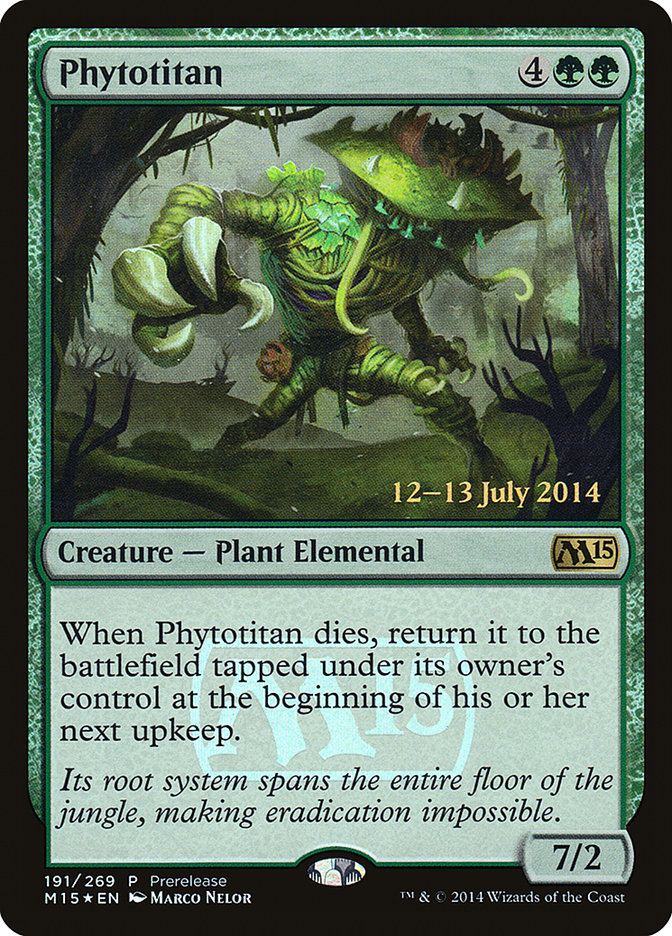 Phytotitan [Magic 2015 Prerelease Promos] | Gate City Games LLC