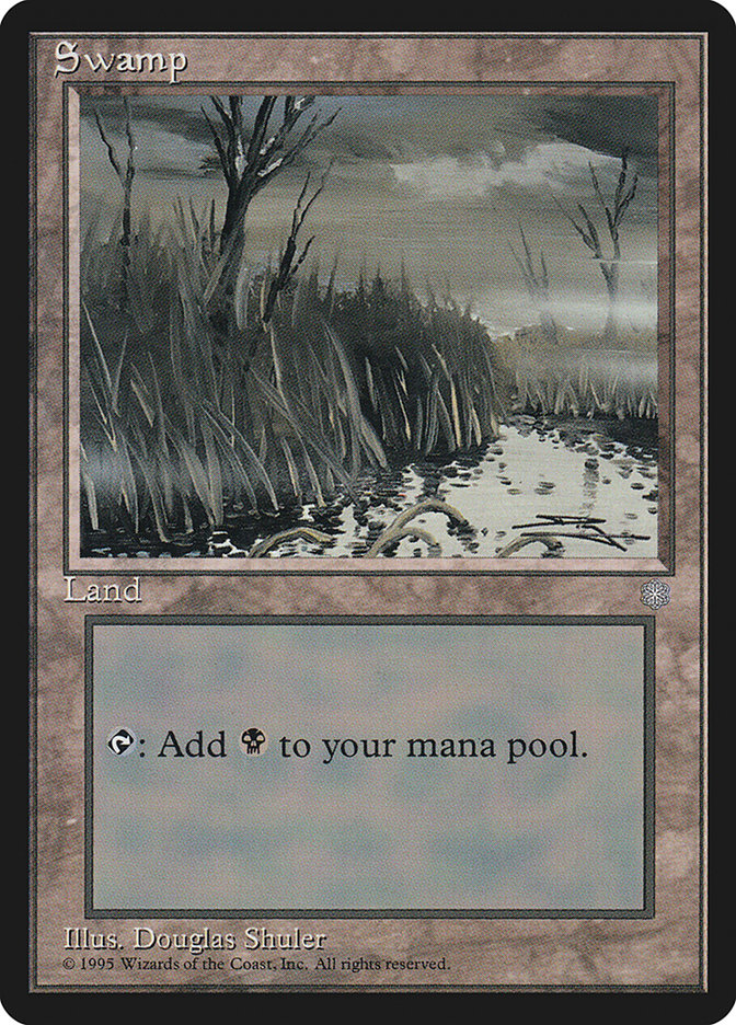 Swamp (Tall Grass / No Moss on Trees) [Ice Age] | Gate City Games LLC