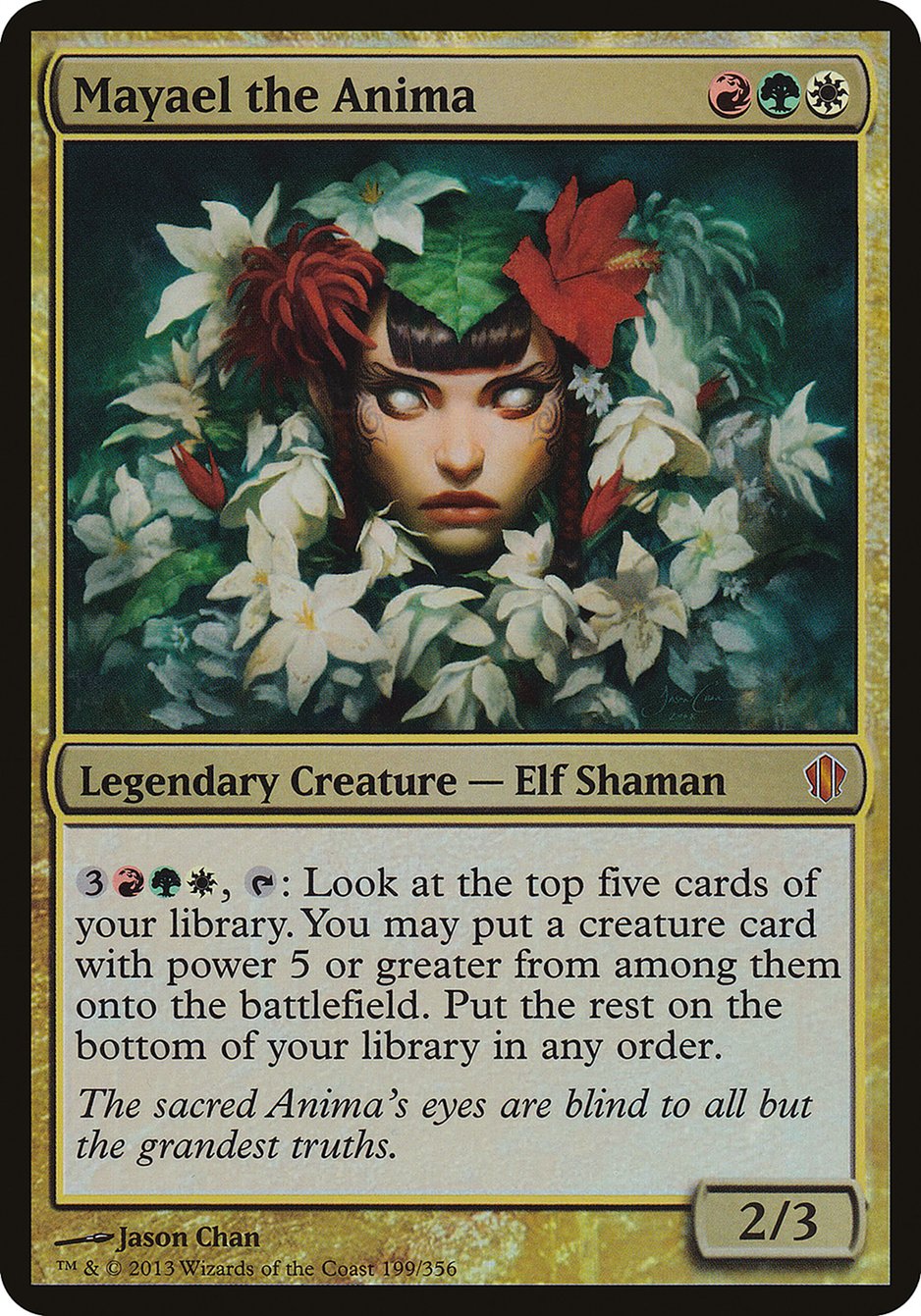 Mayael the Anima (Oversized) [Commander 2013 Oversized] | Gate City Games LLC