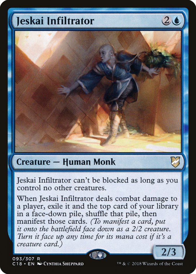 Jeskai Infiltrator [Commander 2018] | Gate City Games LLC