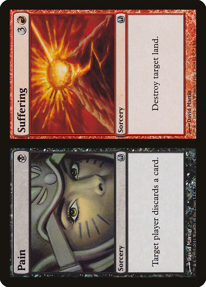 Pain // Suffering [Duel Decks: Ajani vs. Nicol Bolas] | Gate City Games LLC