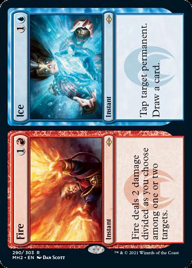 Fire // Ice (Foil Etched) [Modern Horizons 2] | Gate City Games LLC