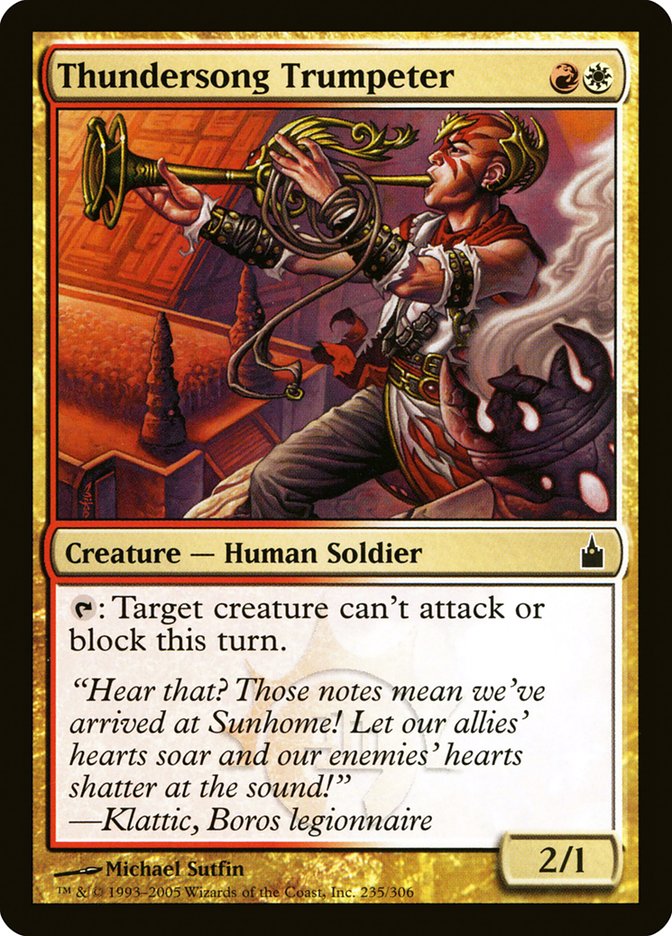 Thundersong Trumpeter [Ravnica: City of Guilds] | Gate City Games LLC
