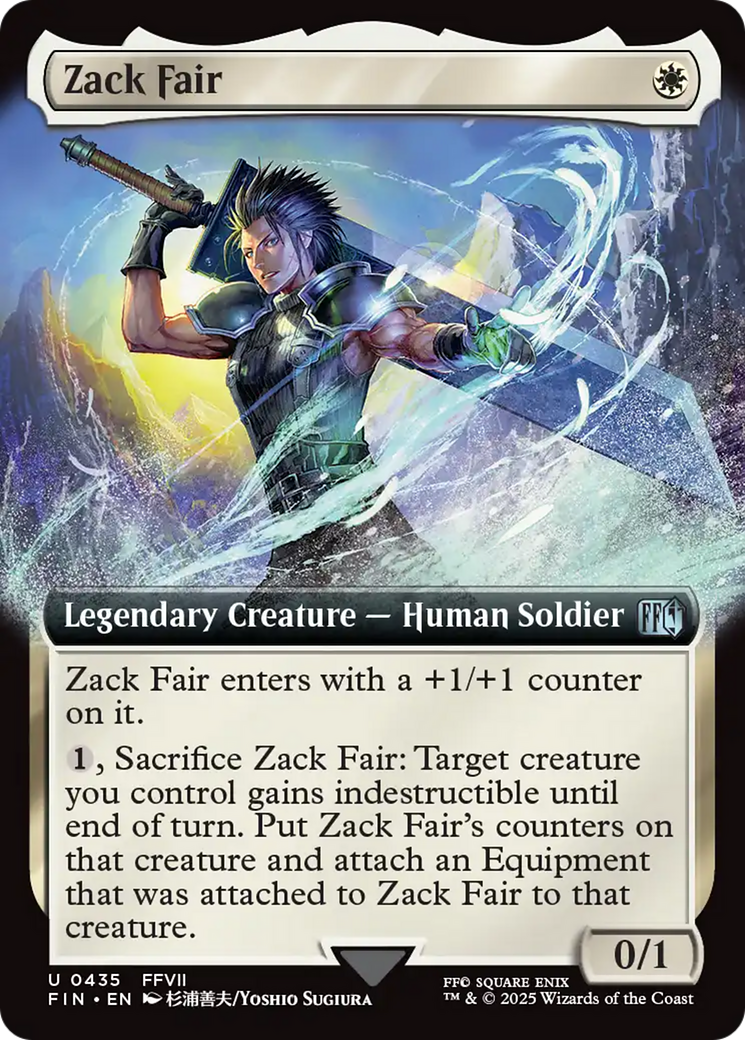 Zack Fair (Extended Art) [FINAL FANTASY] | Gate City Games LLC