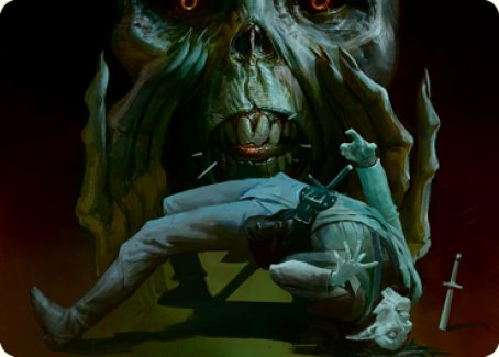 Power Word Kill Art Card [Dungeons & Dragons: Adventures in the Forgotten Realms Art Series] | Gate City Games LLC