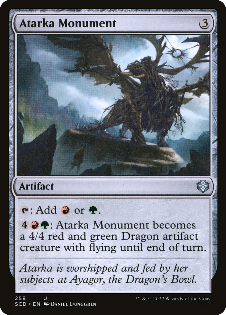 Atarka Monument [Starter Commander Decks] | Gate City Games LLC