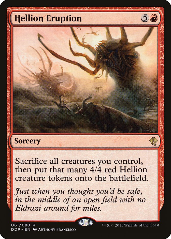 Hellion Eruption [Duel Decks: Zendikar vs. Eldrazi] | Gate City Games LLC