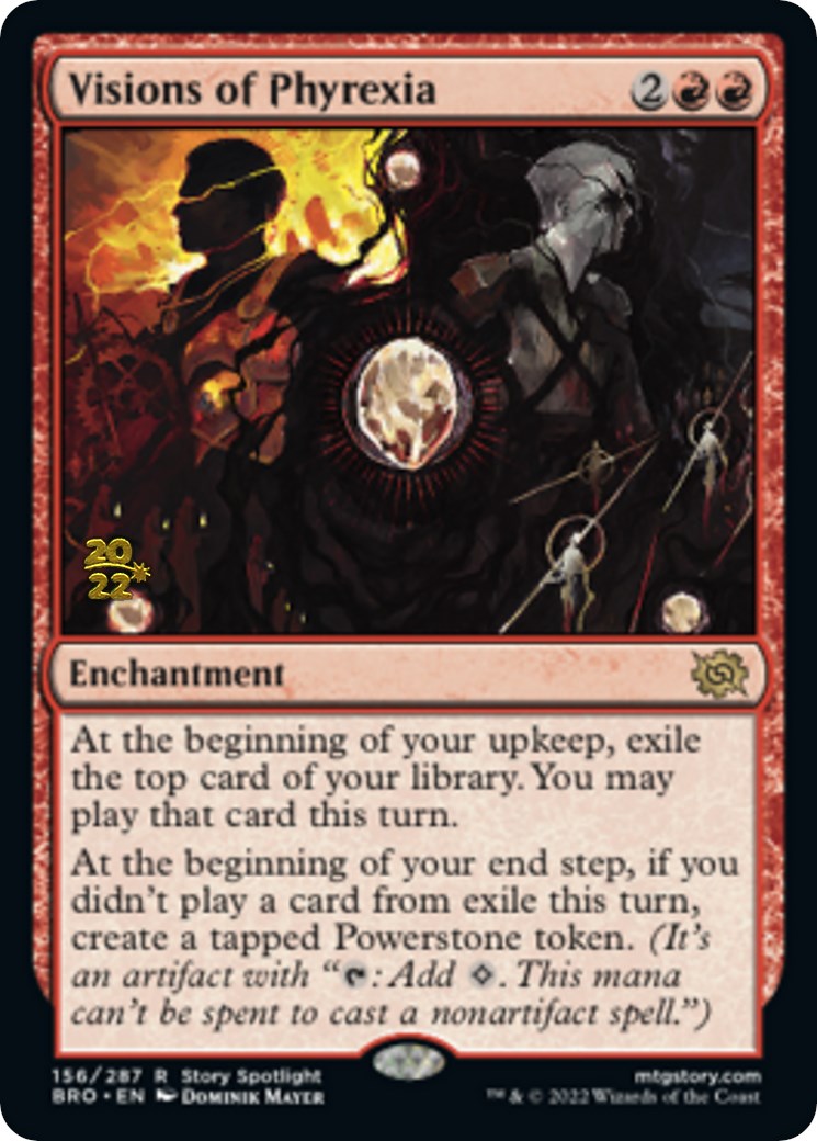 Visions of Phyrexia [The Brothers' War Prerelease Promos] | Gate City Games LLC