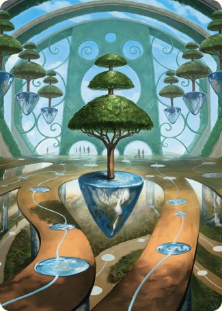 Rejuvenating Springs Art Card [Commander Masters Art Series] | Gate City Games LLC