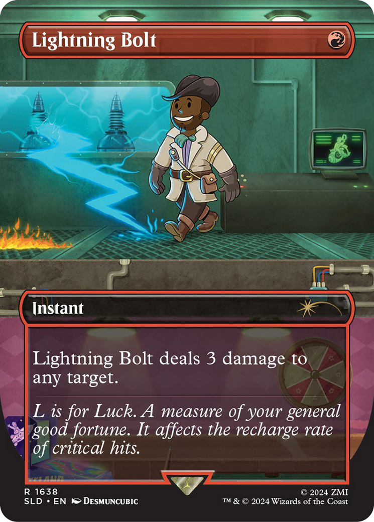 Lightning Bolt (1638) [Secret Lair Drop Series] | Gate City Games LLC