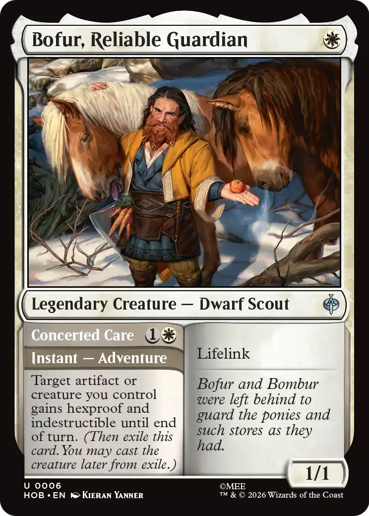 Bofur, Reliable Guardian [The Hobbit] | Gate City Games LLC