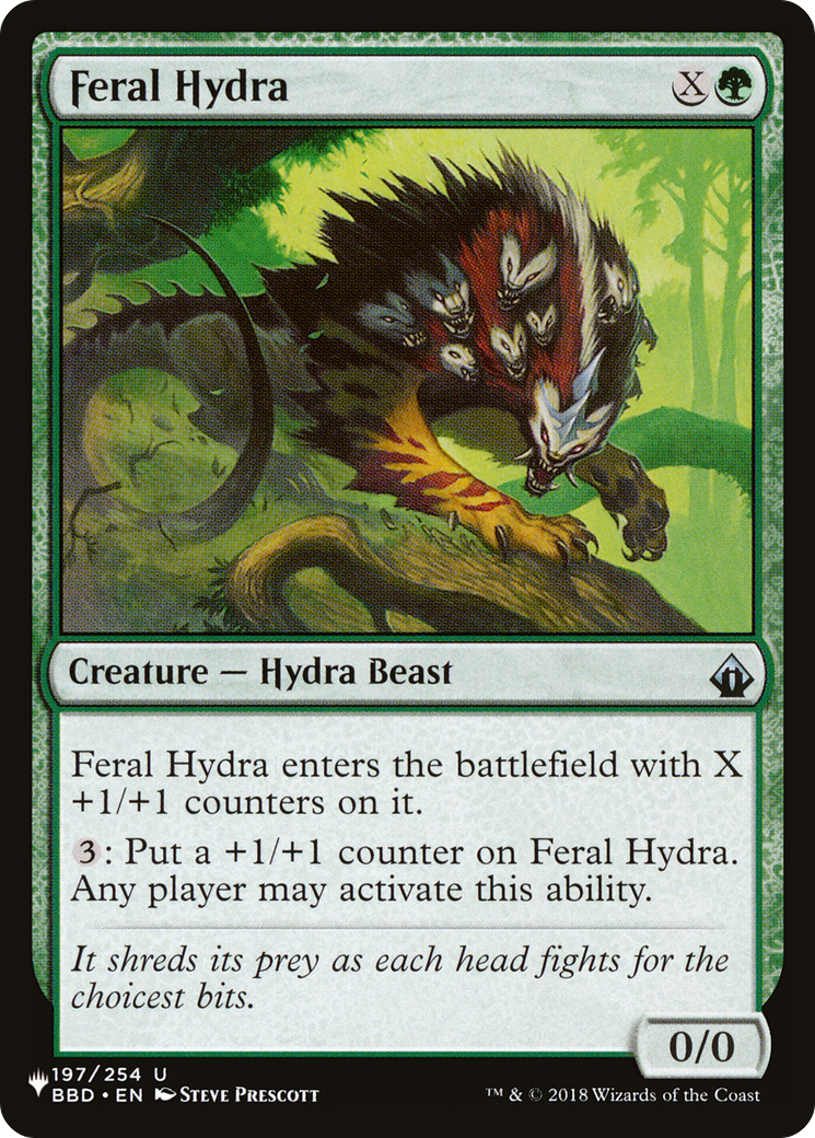 Feral Hydra [The List Reprints] | Gate City Games LLC