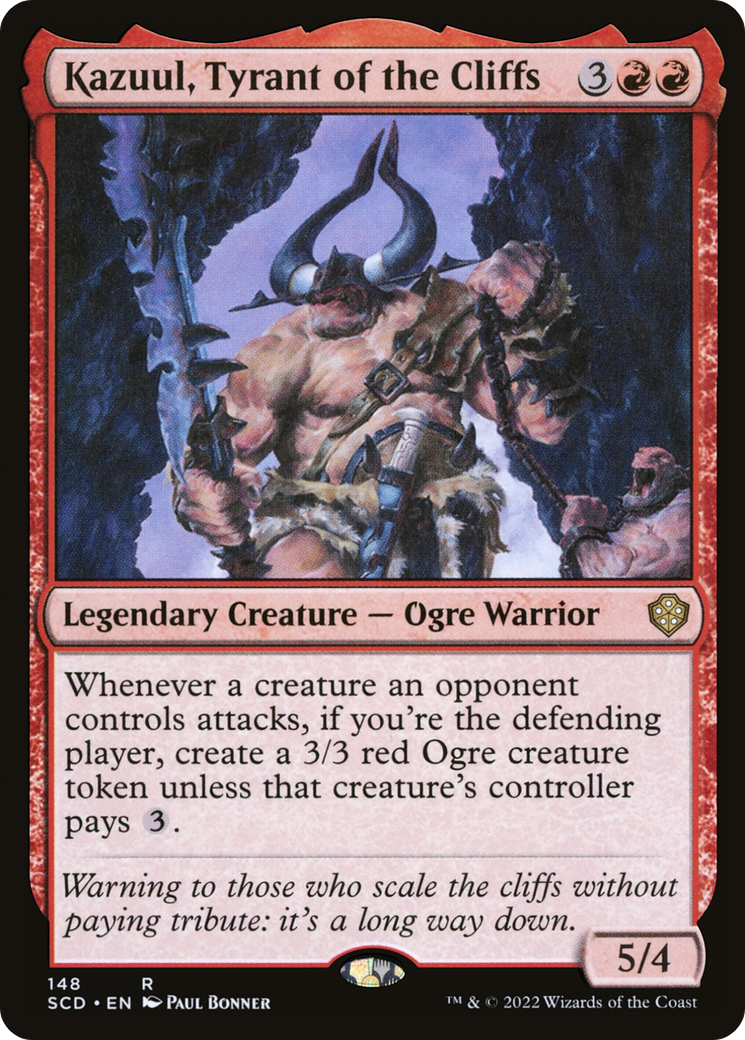 Kazuul, Tyrant of the Cliffs [Starter Commander Decks] | Gate City Games LLC