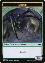 Shapeshifter // Spider Double-Sided Token [Modern Horizons Tokens] | Gate City Games LLC