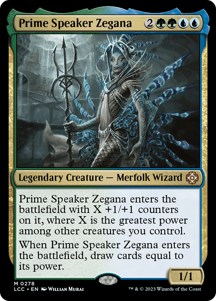 Prime Speaker Zegana [The Lost Caverns of Ixalan Commander] | Gate City Games LLC