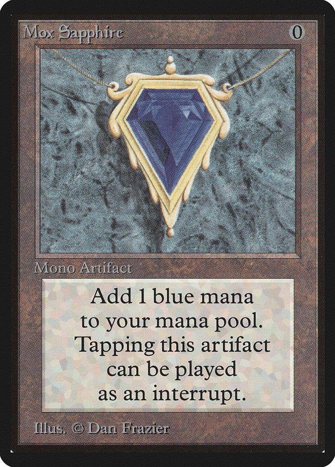 Mox Sapphire [Beta Edition] | Gate City Games LLC