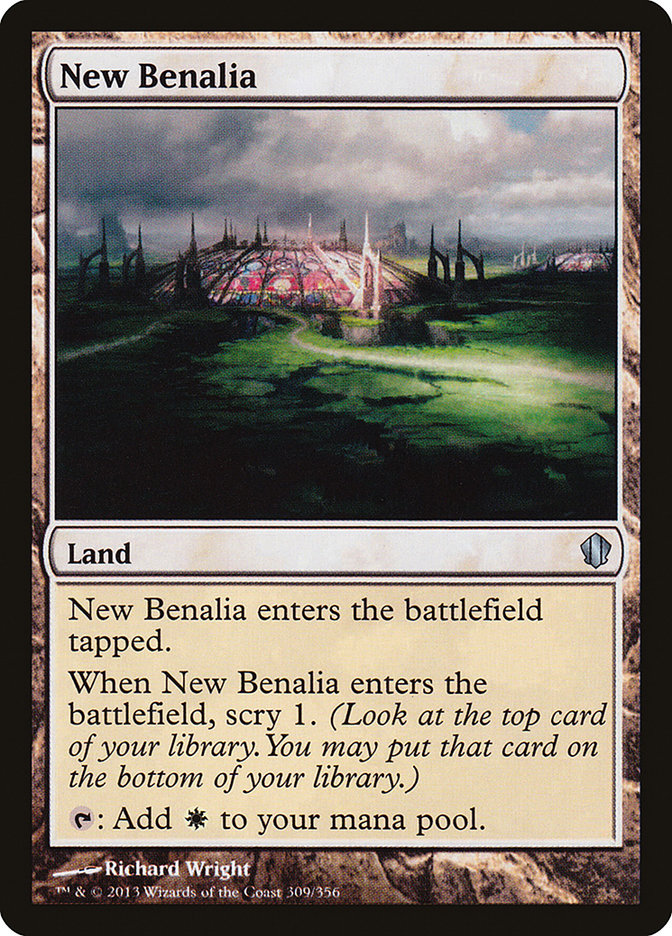 New Benalia [Commander 2013] | Gate City Games LLC