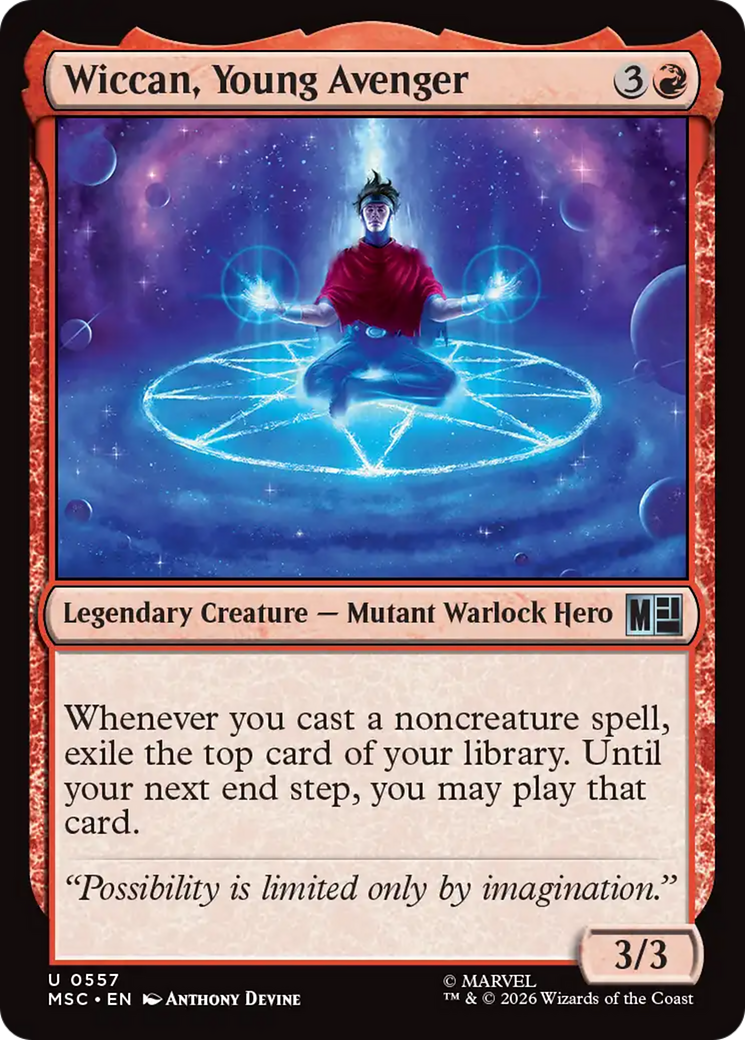 Wiccan, Young Avenger [Marvel Super Heroes Commander] | Gate City Games LLC