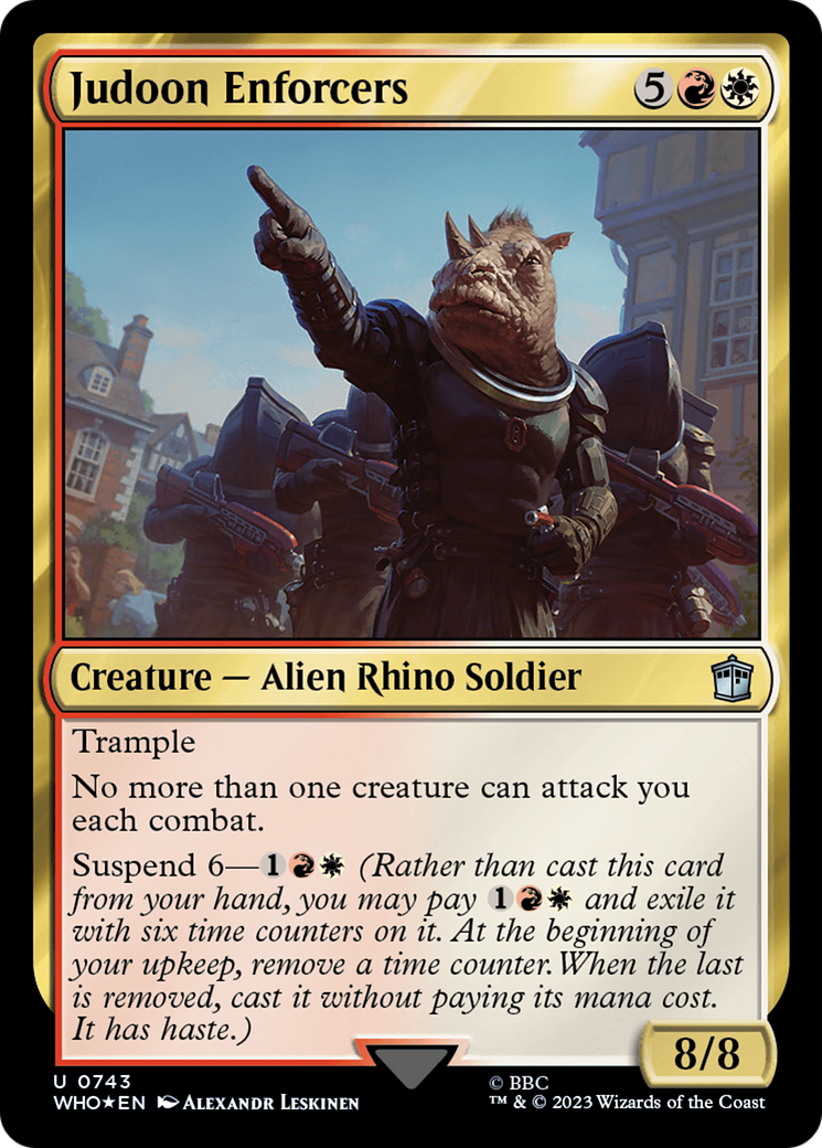 Judoon Enforcers (Surge Foil) [Doctor Who] | Gate City Games LLC