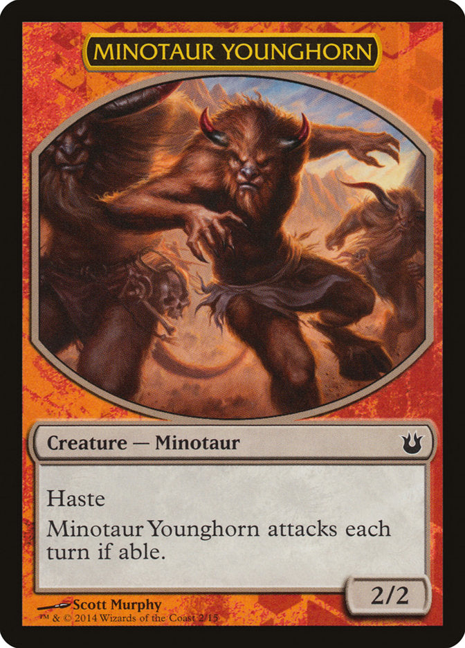 Minotaur Younghorn [Born of the Gods Battle the Horde] | Gate City Games LLC