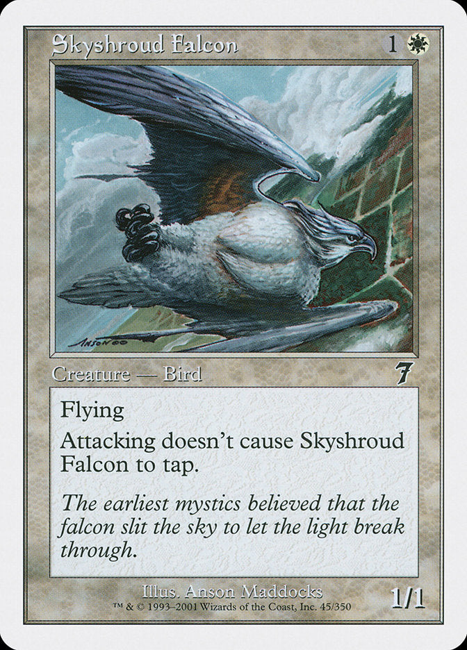 Skyshroud Falcon [Seventh Edition] | Gate City Games LLC